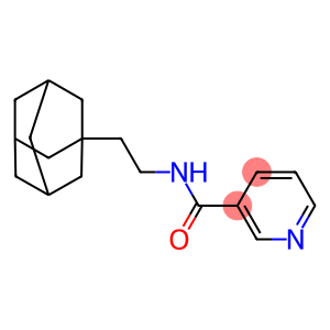 N-[2-(1-adamantyl)ethyl]pyridine-3-carboxamide