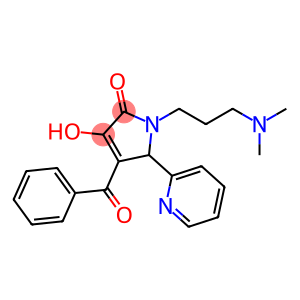 4-benzoyl-1-[3-(dimethylamino)propyl]-3-hydroxy-5-(2-pyridinyl)-1,5-dihydro-2H-pyrrol-2-one