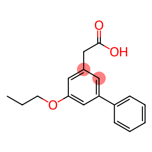 5-Propoxy-3-biphenylacetic acid