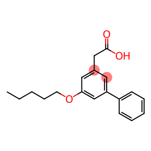 5-Pentoxy-3-biphenylacetic acid