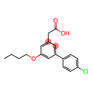 5-Butoxy-4'-chloro-3-biphenylacetic acid