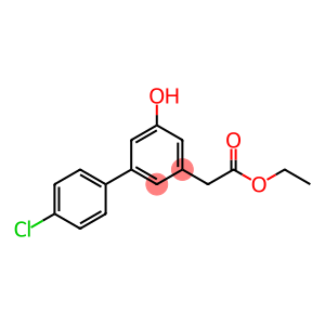 4'-Chloro-5-hydroxy-(1,1'-biphenyl)-3-acetic acid ethyl ester