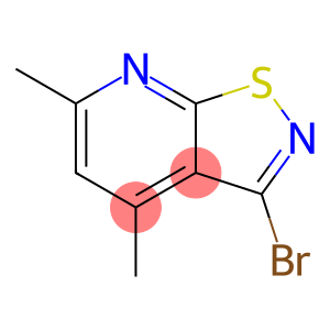 3-BROMO-4,6-DIMETHYL-ISOTHIAZOLO[5,4-B]PYRIDINE