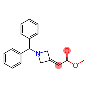 Acetic acid, 2-[1-(diphenylMethyl)-3-azetidinylidene]-, Methyl ester