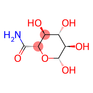 3β,4α,5β,6α-Tetrahydroxytetrahydro-2H-pyran-2α-carboxamide