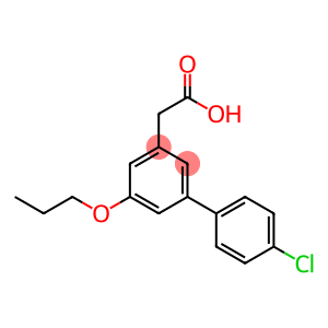 4'-Chloro-5-propoxy-3-biphenylacetic acid