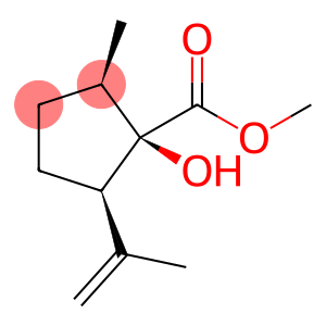 Cyclopentanecarboxylic acid, 1-hydroxy-2-methyl-5-(1-methylethenyl)-, methyl ester, (1R,2R,5R)- (9CI)