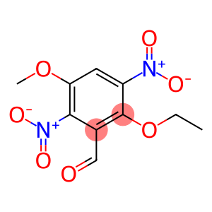 Benzaldehyde, 2-ethoxy-5-methoxy-3,6-dinitro-