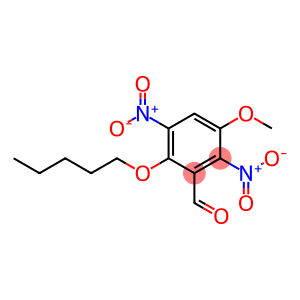 3-methoxy-2,5-dinitro-6-pentoxybenzaldehyde