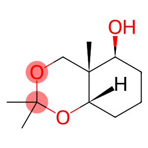 4H-1,3-Benzodioxin-5-ol,hexahydro-2,2,4a-trimethyl-,(4aR,5S,8aS)-(9CI)