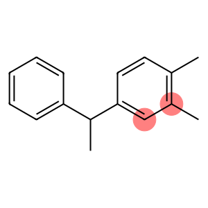 Benzene, 1,2-dimethyl-4-(1-phenylethyl)-