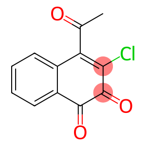 1,2-Naphthalenedione, 4-acetyl-3-chloro-