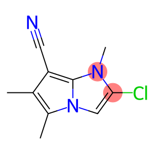 1H-Pyrrolo[1,2-a]imidazole-7-carbonitrile, 2-chloro-1,5,6-trimethyl-