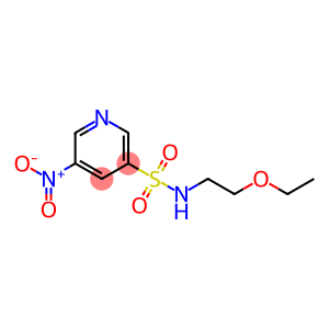 3-Pyridinesulfonamide, N-(2-ethoxyethyl)-5-nitro-