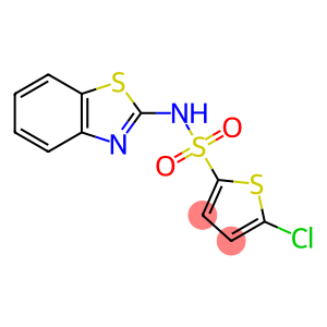 2-Thiophenesulfonamide, N-2-benzothiazolyl-5-chloro-