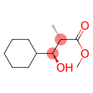 Cyclohexanepropanoicacid,-bta--hydroxy--alpha--methyl-,methylester,(-alpha-S,-bta-S)-(9CI)