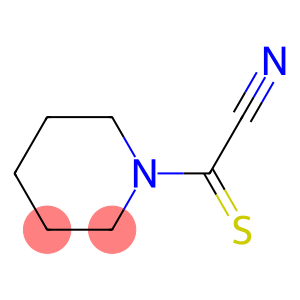 Piperidine,  1-(cyanothioxomethyl)-  (9CI)