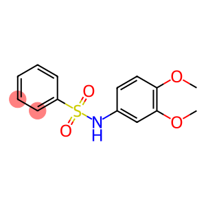 Benzenesulfonamide, N-(3,4-dimethoxyphenyl)-