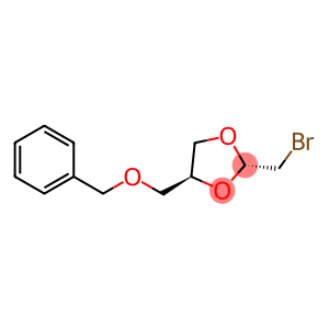trans-2-(Bromomethyl)-4-[(phenylmethoxy)methyl]-1,3-dioxolane