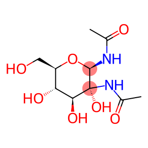 Acetamide, N-[2-(acetylamino)-2-deoxy-β-D-glucopyranosyl]-