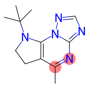 8-(tert-Butyl)-7,8-dihydro-5-methyl-6H-pyrrolo[3,2-e][1,2,4]triazolo[1,5-a]pyrimidine