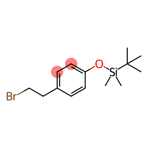 (4-(2-BROMOETHYL)PHENOXY)-(1,1-DIMETHYLETHYL)DIMETHYLSILANE