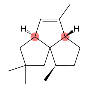 (1S,8aS)-1β,4,7,7-Tetramethyl-1,2,3,3aβ,5aα,6,7,8-octahydrocyclopenta[c]pentalene