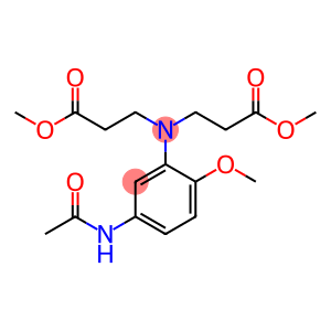 3-(N,N-Dimethoxycarbonylethyl)amino-4-methoxyacetanilide