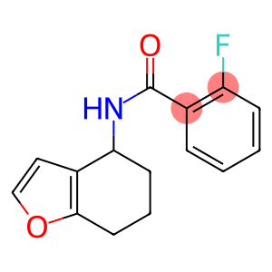 Benzamide, 2-fluoro-N-(4,5,6,7-tetrahydro-4-benzofuranyl)- (9CI)