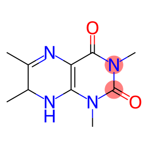 2,4(1H,3H)-Pteridinedione, 7,8-dihydro-1,3,6,7-tetramethyl-