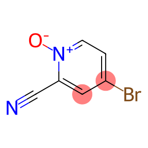 4-bromo-1-oxy-pyridine-2-carbonitrile