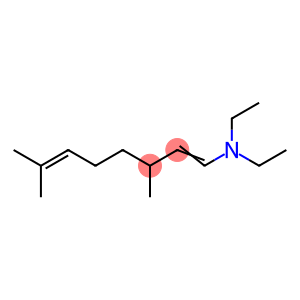 N,N-diethyl-3,7-dimethyl-1,6-Octadien-1-amine