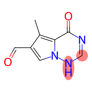 Pyrrolo[2,1-f][1,2,4]triazine-6-carboxaldehyde, 1,4-dihydro-5-methyl-4-oxo- (9CI)