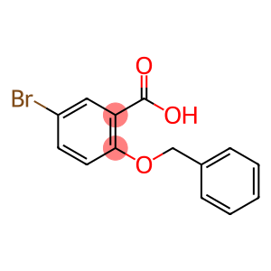 2-(苄氧基)-5-溴-苯甲酸