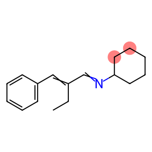 N-[2-(Phenylmethylene)butylidene]cyclohexanamine