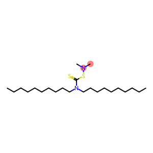 Methanamine, N-[[(didecylamino)thioxomethyl]thio]-N-methyl- (9CI)