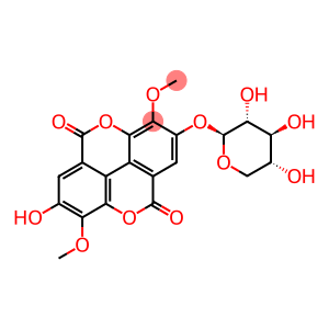 2-Hydroxy-3,8-dimethoxy-7-(β-D-xylopyranosyloxy)-[1]benzopyrano[5,4,3-cde][1]benzopyran-5,10-dione