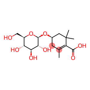 (4R)-2,6,6-Trimethyl-4β-(β-D-glucopyranosyloxy)-1-cyclohexene-1-carboxylic acid