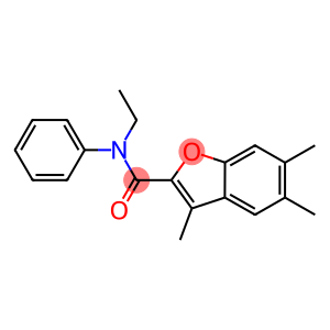 N-ethyl-3,5,6-trimethyl-N-phenyl-1-benzofuran-2-carboxamide