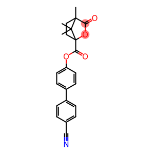 4'-cyano[1,1'-biphenyl]-4-yl 4,7,7-trimethyl-3-oxo-2-oxabicyclo[2.2.1]heptane-1-carboxylate