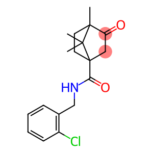 (4R)-N-(2-chlorobenzyl)-4,7,7-trimethyl-3-oxobicyclo[2.2.1]heptane-1-carboxamide