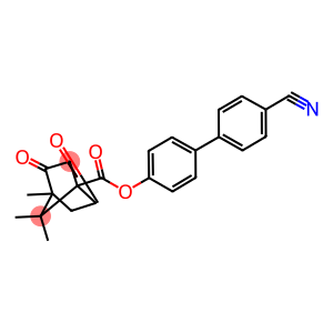 4'-cyano[1,1'-biphenyl]-4-yl 4,7,7-trimethyl-2,3-dioxobicyclo[2.2.1]heptane-1-carboxylate