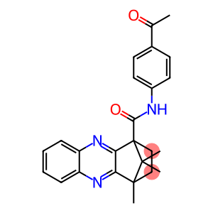 N-(4-acetylphenyl)-12,15,15-trimethyl-3,10-diazatetracyclo[10.2.1.0~2,11~.0~4,9~]pentadeca-2(11),3,5,7,9-pentaene-1-carboxamide