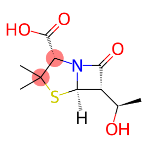 4-Thia-1-azabicyclo[3.2.0]heptane-2-carboxylic acid, 6-[(1R)-1-hydroxyethyl]-3,3-dimethyl-7-oxo-, (2S,5R,6S)-