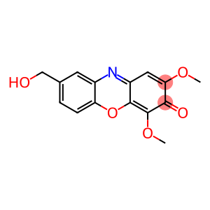 3H-Phenoxazin-3-one, 8-(hydroxymethyl)-2,4-dimethoxy-