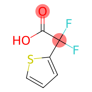 2-Thiopheneacetic acid, α,α-difluoro-