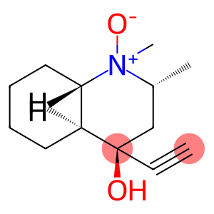 4(equat)-Ethynyl-1,2(equatorial)-dimethyl-trans-decahydroquinol-4-ol,N -oxide