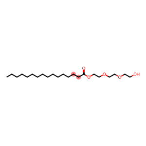 2-[2-(2-hydroxyethoxy)ethoxy]ethyl palmitate