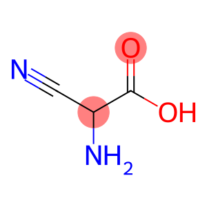 Acetic acid, 2-amino-2-cyano-