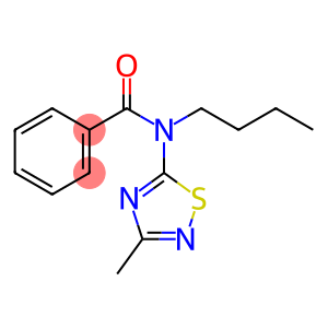 Benzamide, N-butyl-N-(3-methyl-1,2,4-thiadiazol-5-yl)-